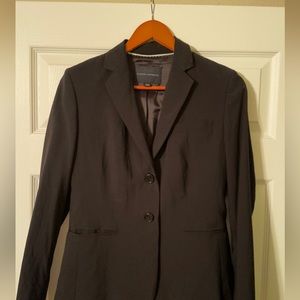 Gorgeous light grey banana republic 0P gray blazer. Lined.